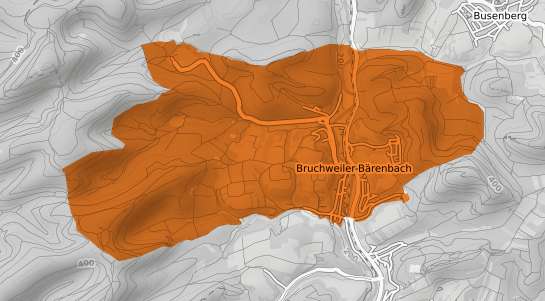 Mietspiegelkarte Bruchweiler Baerenbach